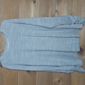 Muk Luks long sleeve gray shirt